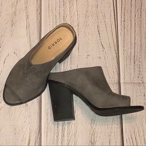 Gray Torrid Mules